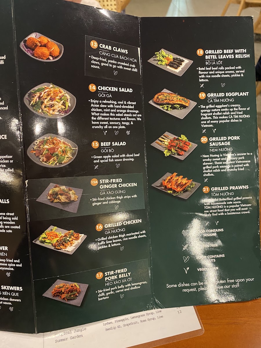 Menu Savoury Dining Campbelltown-4